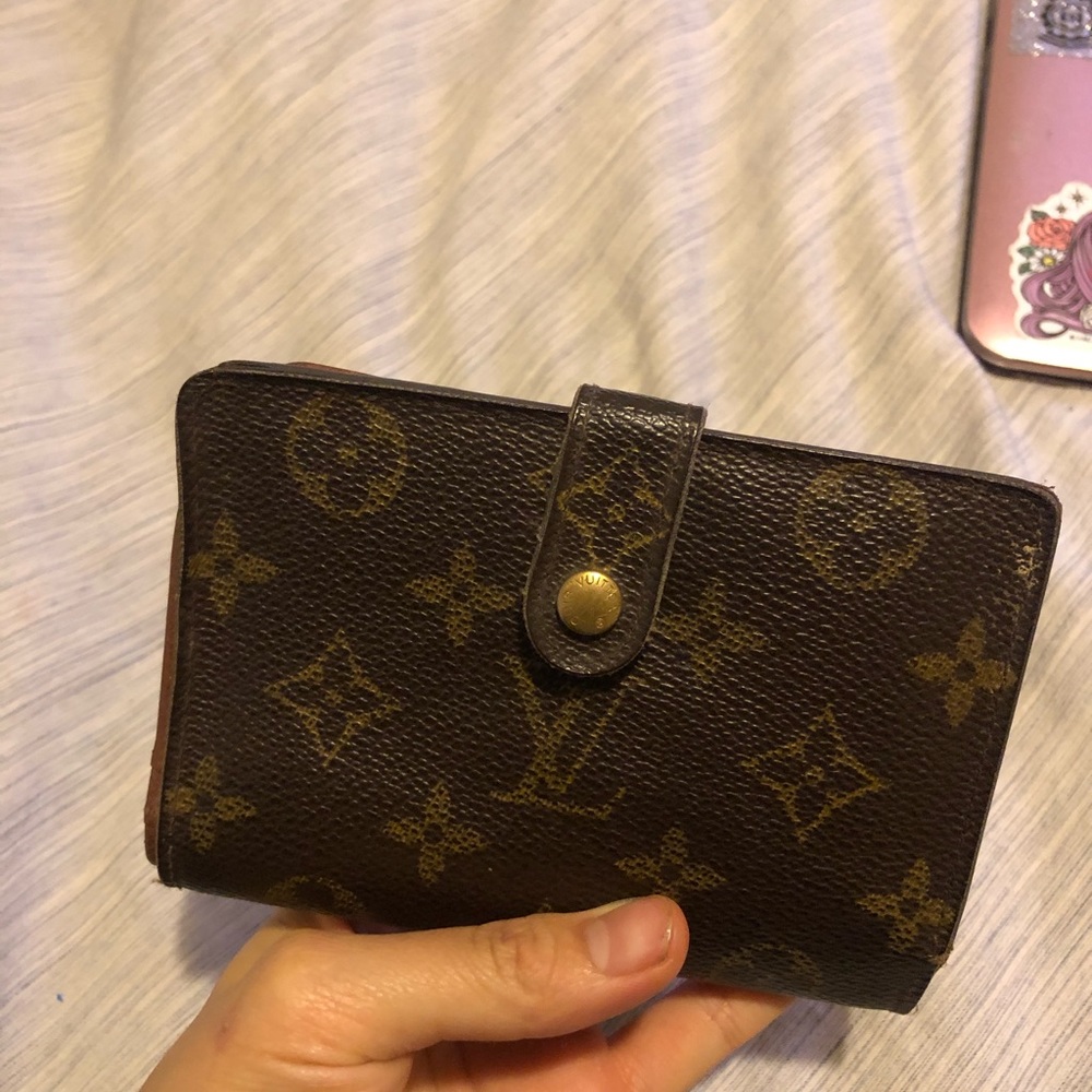 Louis Vuitton French Monogram  Kisslock Wallet